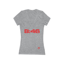 Load image into Gallery viewer, Women's Jersey Short Sleeve Deep V-Neck Tee