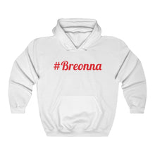 Load image into Gallery viewer, Unisex "#Breonna Heavy Blend™ Hooded Sweatshirt