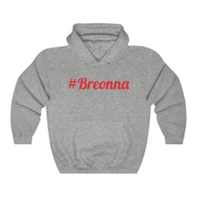 Load image into Gallery viewer, Unisex "#Breonna Heavy Blend™ Hooded Sweatshirt